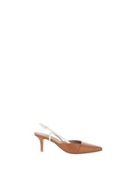 Décolleté slingback MARRONE CHIARO 37.5