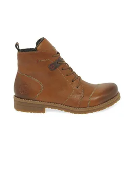 Women's 'Guide' Ankle Boots in Brown Size: 8 - Brown - Size: 8 - Rieker - FashionsVida