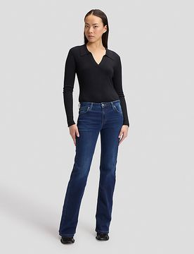 Lana Mid Rise Bootcut Jean Eternal Blue Größe 26x33 female