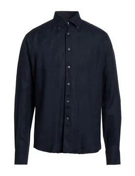 Camisa Hombre Azul noche M Hombre - Oscar Jacobson - FashionsVida