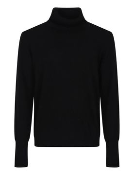 Maglione oversize a collo alto