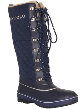 Damen Winter Stiefel GLASLYNN LONG navy 40 - HV POLO - FashionsVida