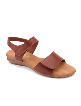 Women's Core Comfort Sandals in Brown Size: 8 - Brown - Size: 8 - Cotton Traders - FashionsVida