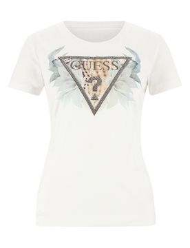 XS SS CN FLOWER TRIANGLE TEE female