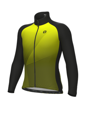 Giubbino invernale ciclismo idrorepellente PRAGMA MODULAR giallo fluo 2025