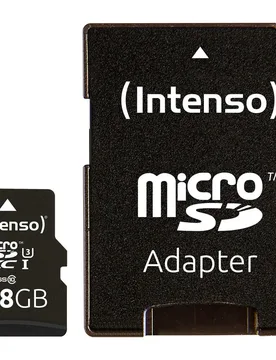 Carte Mémoire Micro Sdxc 128gb Class 10 Uhs-i Professional Black One Size unisex - Intenso - FashionsVida