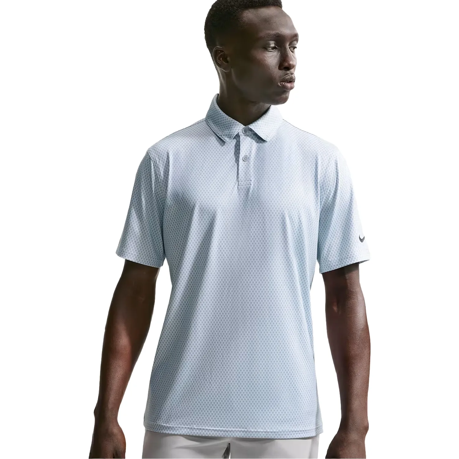 Golf Polo Velocity Floral Print, grau l - Nike - FashionsVida