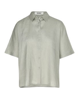 Leinenbluse MELANIA grün L damen