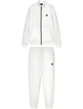 Ea7 Emporio Armani Survêtement Premium Shield Sugar Swizzle L