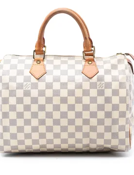 Damier Azur Speedy 30 - Louis Vuitton - FashionsVida