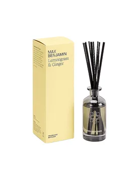 Diffusore per ambienti CLASSIC COLLECTION 150ml Lemongrass Ginger verde chiaro - Max Benjamin - FashionsVida