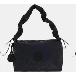 Bolso de hombro pequeño con cierre de cremallera