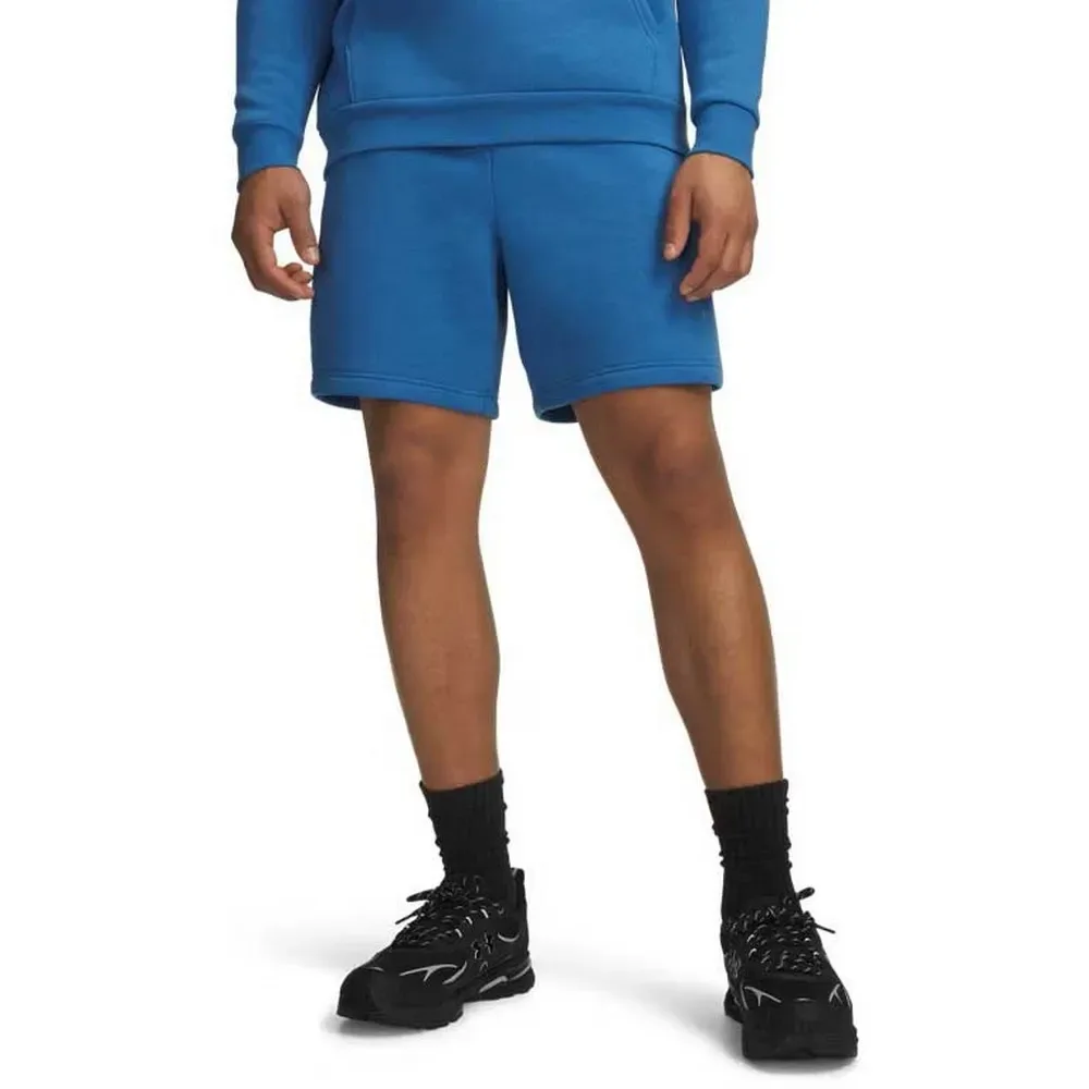 Short Icon Fleece Blue / Aegean Blue S - Under armour - FashionsVida
