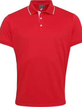 Cross Polo Neo, kurzarm, rot s - Cross - FashionsVida
