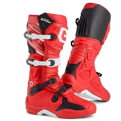 Stivali Moto Cross Enduro X PRIVILEGE Rosso taglia 43