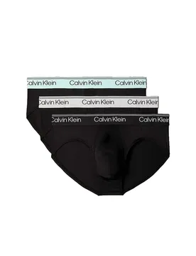Slips Lv00nb4408 Brief 3 Unités Black Bodies W / Black / Light Cast / Fe S - Calvin Klein - FashionsVida