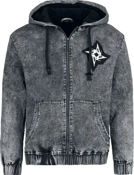 Übergangsjacke - EMP Signature Collection - Fleecefutter - M bis 3XL - für Männer - Größe 3XL - grau - EMP exklusives Merchandise! - Männer - ma - Metallica - FashionsVida
