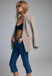 Jeans MITTELBLAUER DENIM-WASHED-LOOK 36