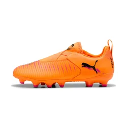 Kinder-Fußballschuhe Future 8 Match LL FG/AG - Orange - unisex - Size: 33