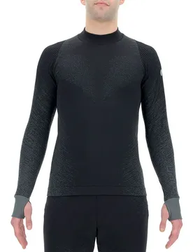 Maglietta A Maniche Lunghe Exceleration Black / Cloud 2XL