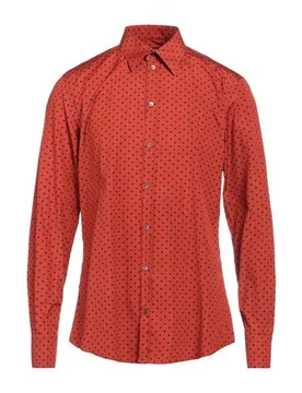 DOLCE&GABBANA Hemd Herren Rostrot 40,41,42 Herren - Dolce & Gabbana - FashionsVida