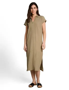 Dress structured jersey female