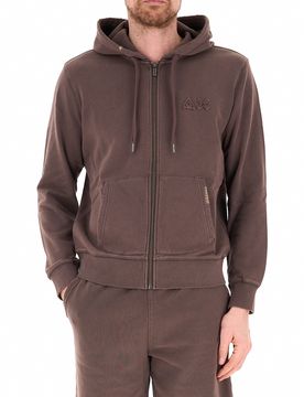 SUN68 Felpa in cotone NOCCIOLA S