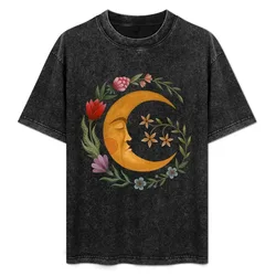 Midsummer Moon T-Shirt Plus Size Street Style Tee