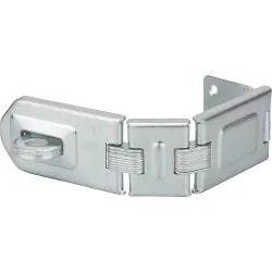 Aldaba Seguridad Acero Porta Cadenas 200 mm
