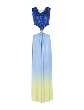Maxi-Kleid Damen Marineblau 38 Damen - DRAMÉE - FashionsVida