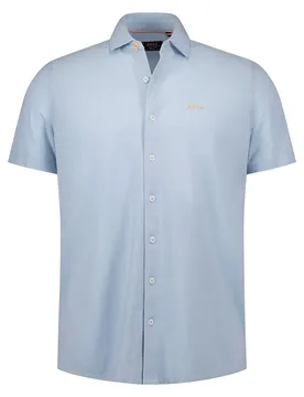 Camicia A Maniche Corte 26cn595s Sky Blue Melange L