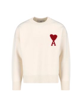 Ami Men's 100% Wool Sweater