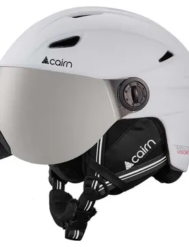 Casque Avec Visière Impulse Mat White 59-60 cm unisex