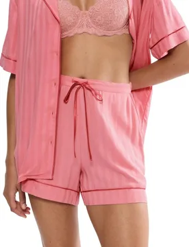 Pantalones de pijamas cortos de tejido jacquard de mujer - Triumph - FashionsVida