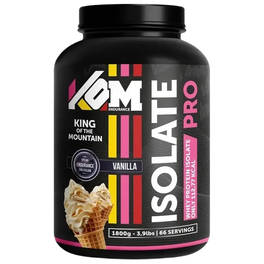 Proteina Isolate Pro Cioccolato Bianco 1.8kg Black - Kom Endurance - FashionsVida