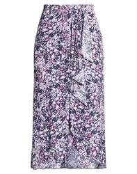 Falda midi Mujer Malva 34,38,40,42 Mujer