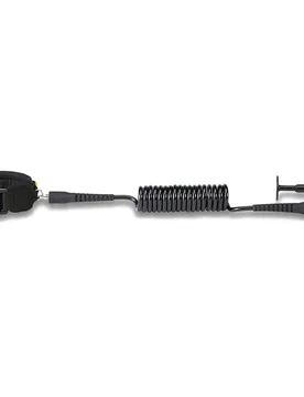 Leash De Surf Coiled Bicep 6.5 Mm Black 120 x 0.65 cm unisex - Dakine - FashionsVida
