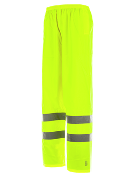 Pantalon de pluie haute visibilité EN 20471 1.2 et EN 343 3.1 jaune Jaune XXL