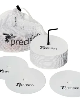 Disques Marqueurs Ronds En Caoutchouc 20 Unités 20 Unités White 15 cm unisex - Precision - FashionsVida