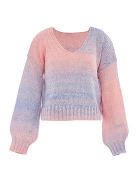 Sookie Jersey azul / rosa oscuro