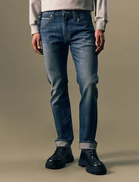 Gold Slim Straight Jean Golden Hour Größe 29x32 male - Lee - FashionsVida