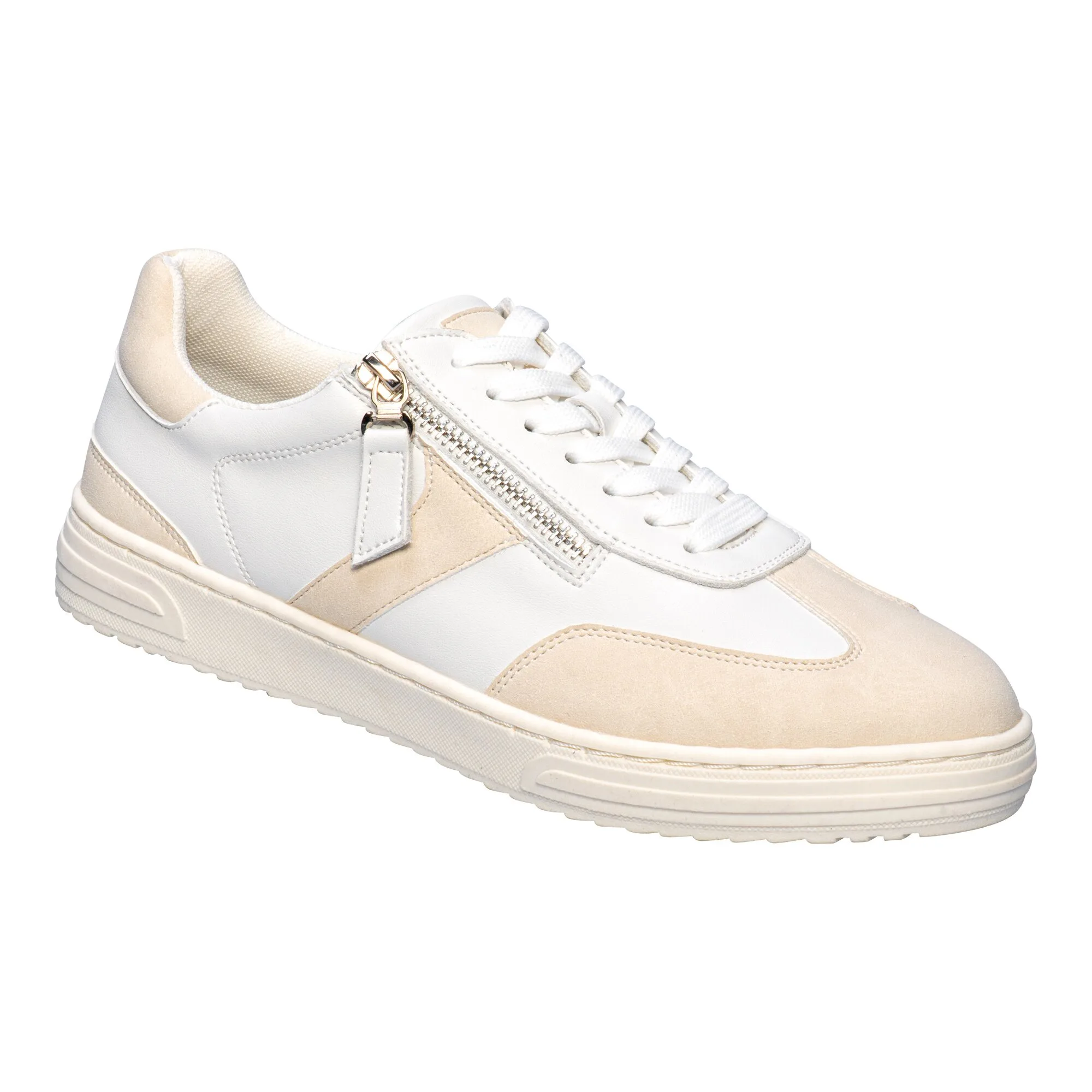 Komfort-Sneaker „Silvia“ 36 beige - wonderwalk - FashionsVida