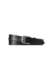 Cinturón de cuero negro 40