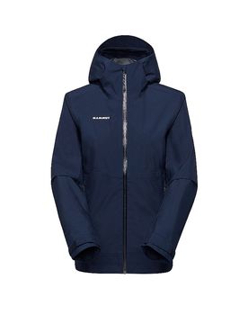 Chaqueta de senderismo para mujer Alto Light 2,5L con capucha azul oscuro XL