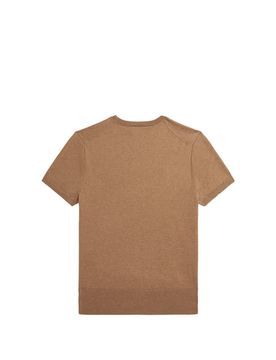 Polo Pull manches courtes en coton mélangé