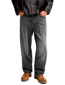 Jeans Alex Crew Sq 063 Black Denim 38 - Jack & jones - FashionsVida