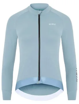 Maglia A Maniche Lunghe Advanced Light Grey - Hiru - FashionsVida