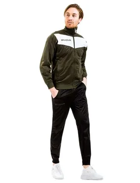 Survêtement Visa Army Green / Black 5XL - Givova - FashionsVida