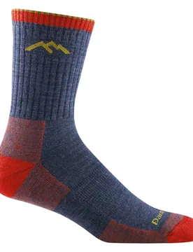 Hiker Micro Crew Socke Denim 41-42,5 - Darn Tough - FashionsVida