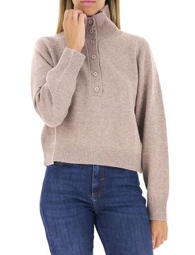 VICOLO Maglione in lana BEIGE UNI